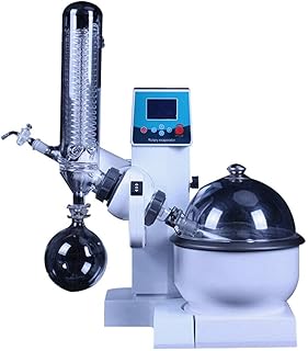 AnEssOil 2L Rotary Evaporator Rotavapor with Motor Lift Lab Equipment Digital Heating Bath,Condenser Full Set of Glassware Kits (99Â°C (210Â°F))