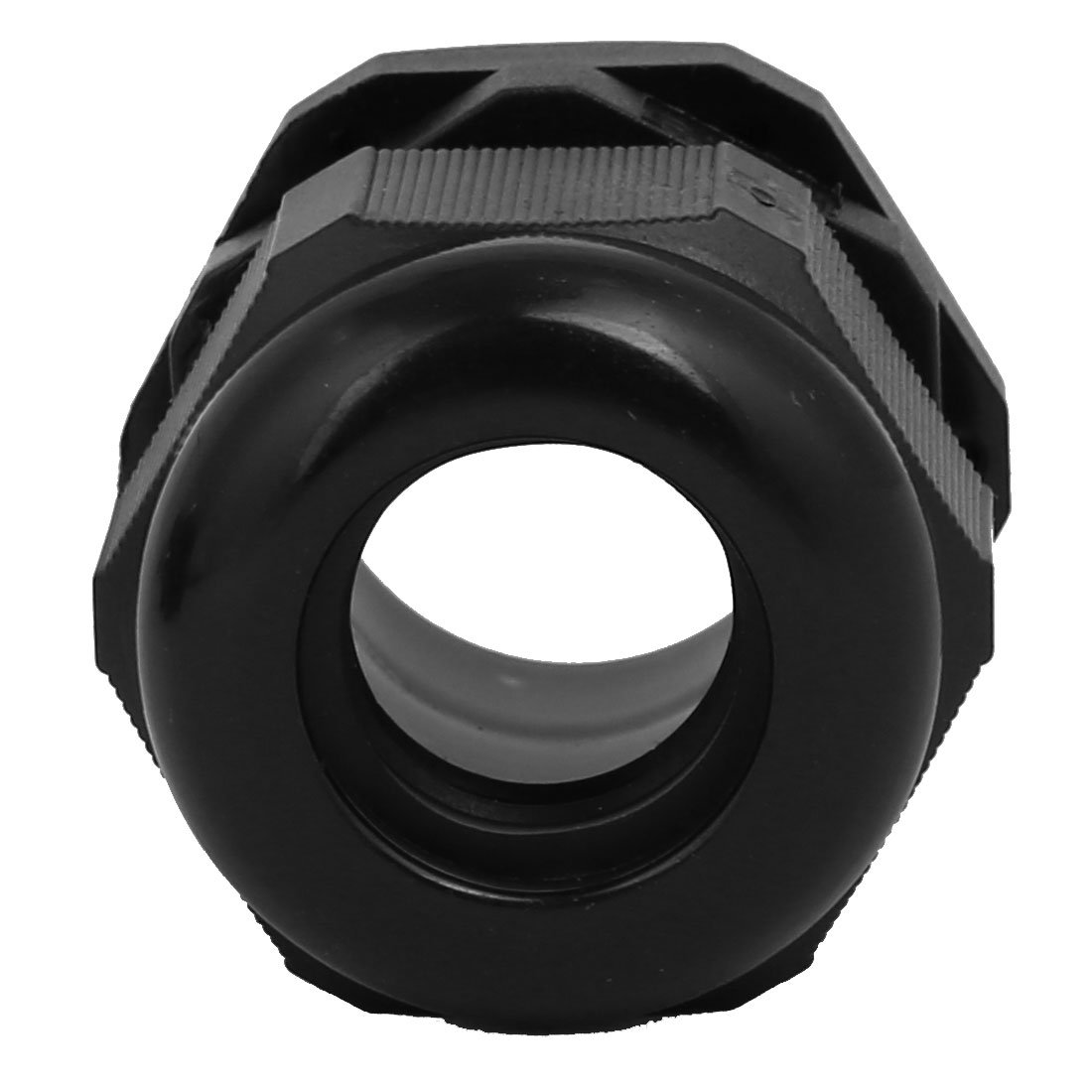 Aexit 5 Pcs PG19 Black Plastic Waterproof Connectors Cable Glands (cb3993f23c04ab5788fa6dbe434e8b01)