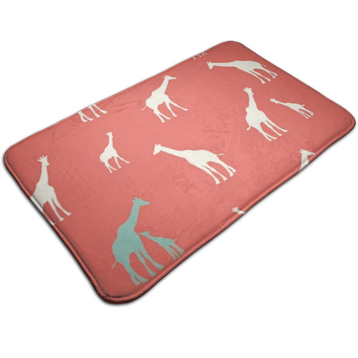 SESILY Many Giraffe Print Door Mat Bath Mat Entrance Mat Floor Mat Rug Indoor/Front Door/Bathroom Mats 40X60CM