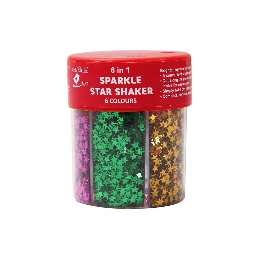 Itsy Bitsy 6 in 1 Multi Colour Stars 1JAR IB