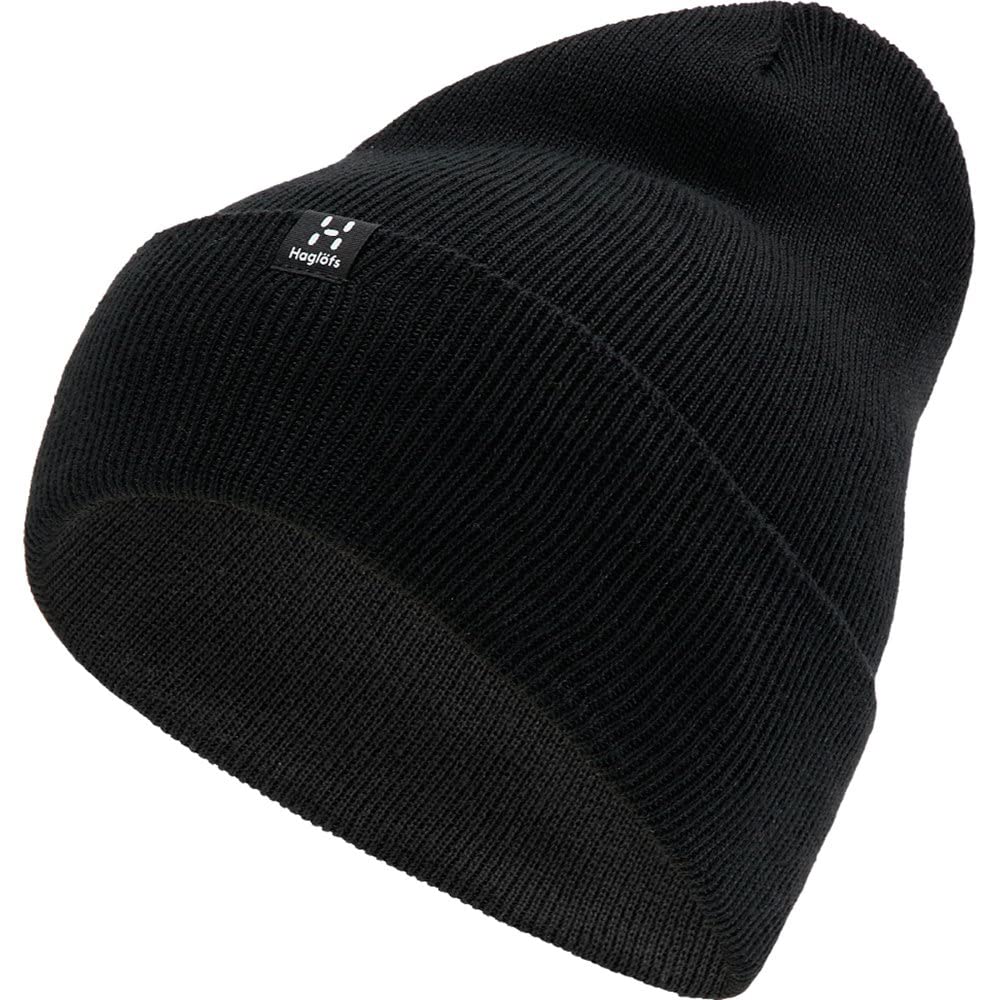 Haglöfs 605502_2C5 AZE Beanie Hat Unisex True Black Size 1-Size