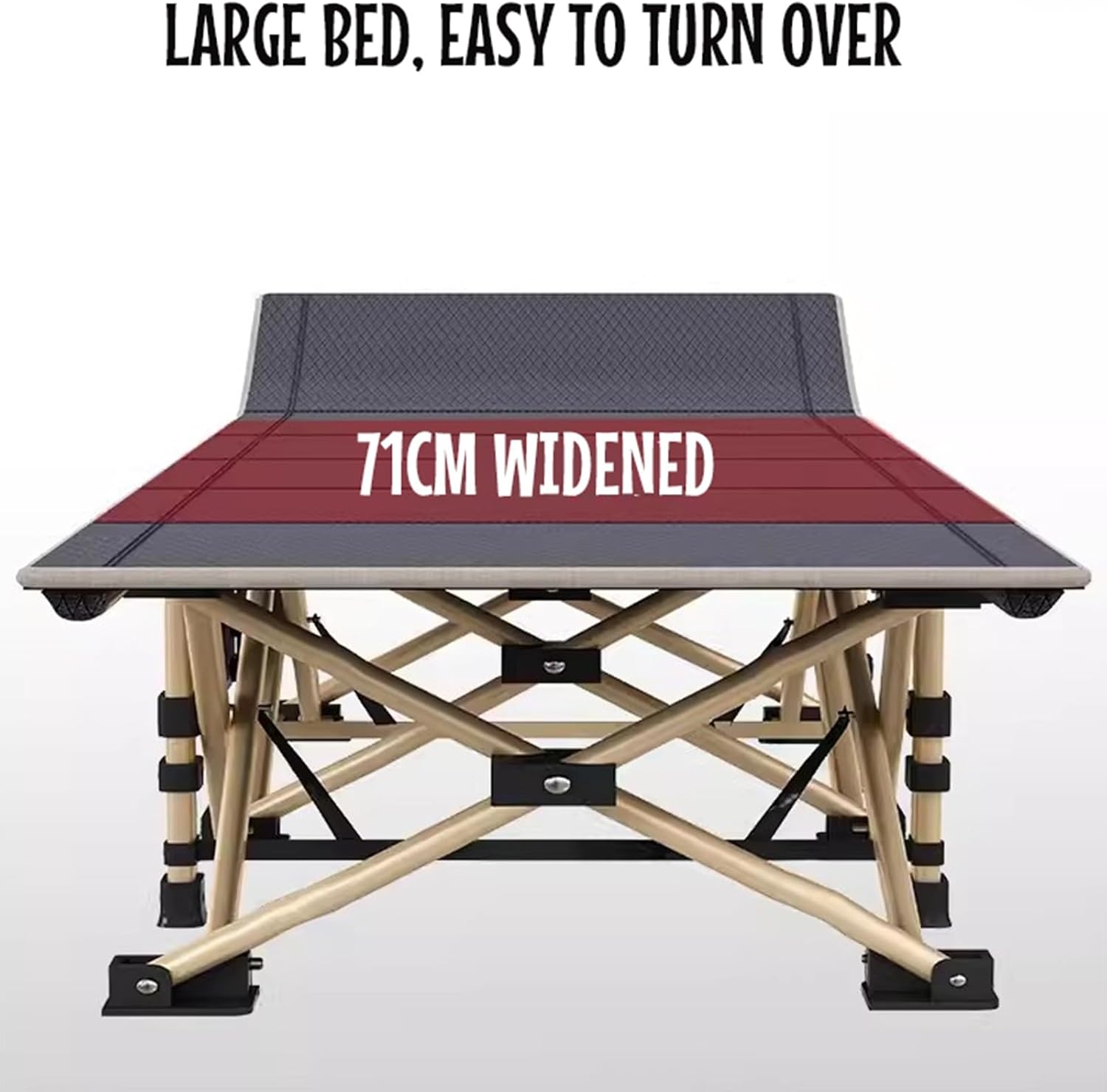 Sleeping Cots for Adults, Lounge Chair Folding Outdoor Chaise, Portable Folding Camping Cot, Outdoor Reclining Chair, Use for Outdoor Travel Camp Beach Patio (Color : C), 610038