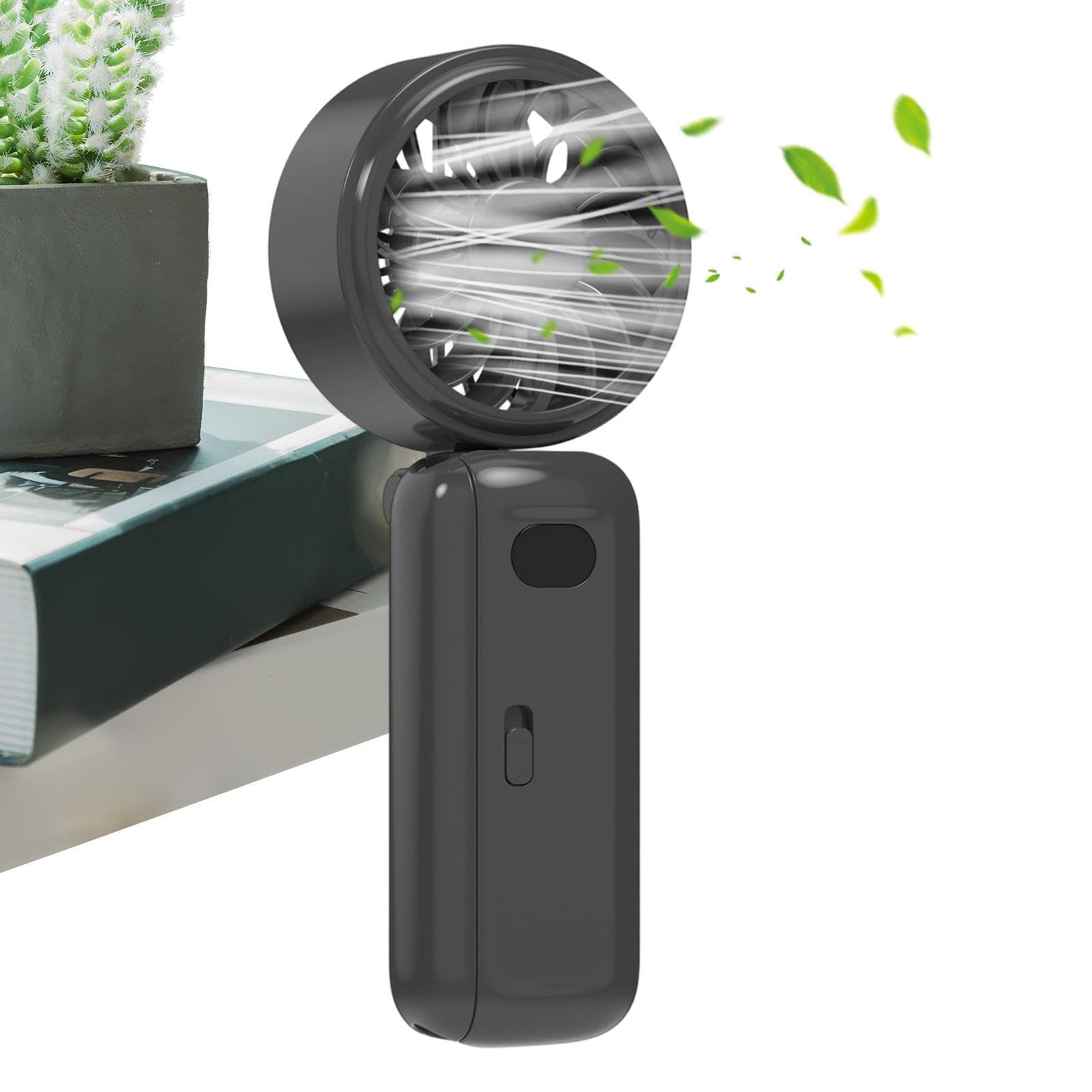 Ventilatore a Clip Portatile Ricaricabile a 5 Velocità