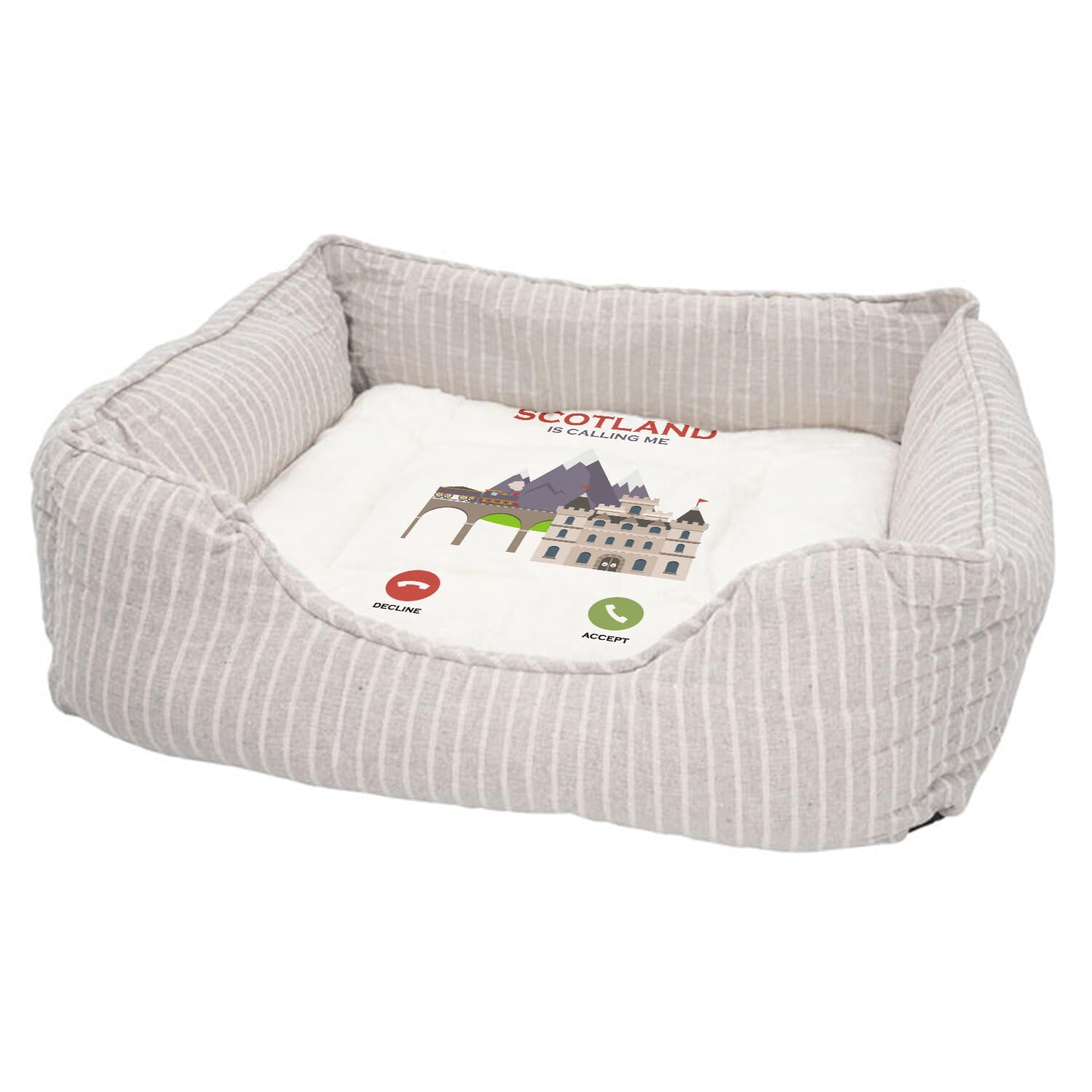 Panier pour chien et chat avec coussin douillet pour offrir le meilleur sommeil à votre compagnon