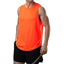 Men's Workout Tank Top Mesh Sleeveless Gym Muscle T Shirts Quick Dry Bodybuilding Shirt Summer Athletic Tank Tops