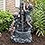 Boy and Girl Outdoor Water Fountain - Garden Fountain with Soothing Sound for Patio, Lawn, Porch, and Garden Decor by Pure Garden (Antique Bronze)
