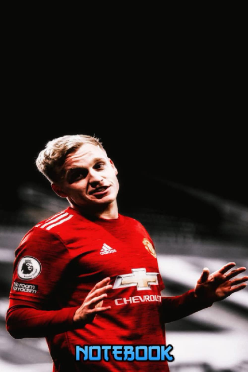 Spreitler TayzetlorNotebook : Donny van de Beek Notebook College Ruled , Writing Journal, Lined Paper, Thankgiving Notebook , Home School 6x9 100 Sheets #45