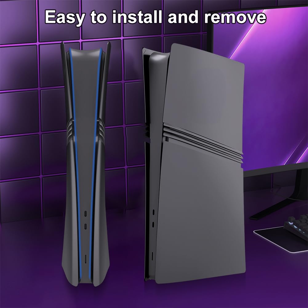 Płyta czołowa do PS5 Pro Playstation 5 Pro / konsoli cyfrowej, zamiennik twardej obudowy ABS do konsoli PS5 Pro