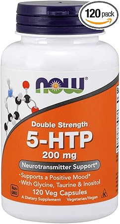 Now Foods 5-HTP 200 mg 120 VegCap
