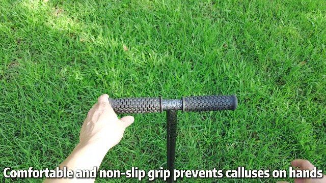 Manual Twist Tiller cultivador de jardín de acero 39'' miniatura 7
