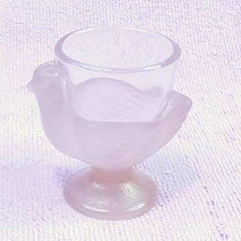 フランス ヴィンテージ 白陶器 エッグスタンド4個(2) French Vintage Pair Egg Stand / フランス製ミルクガラス