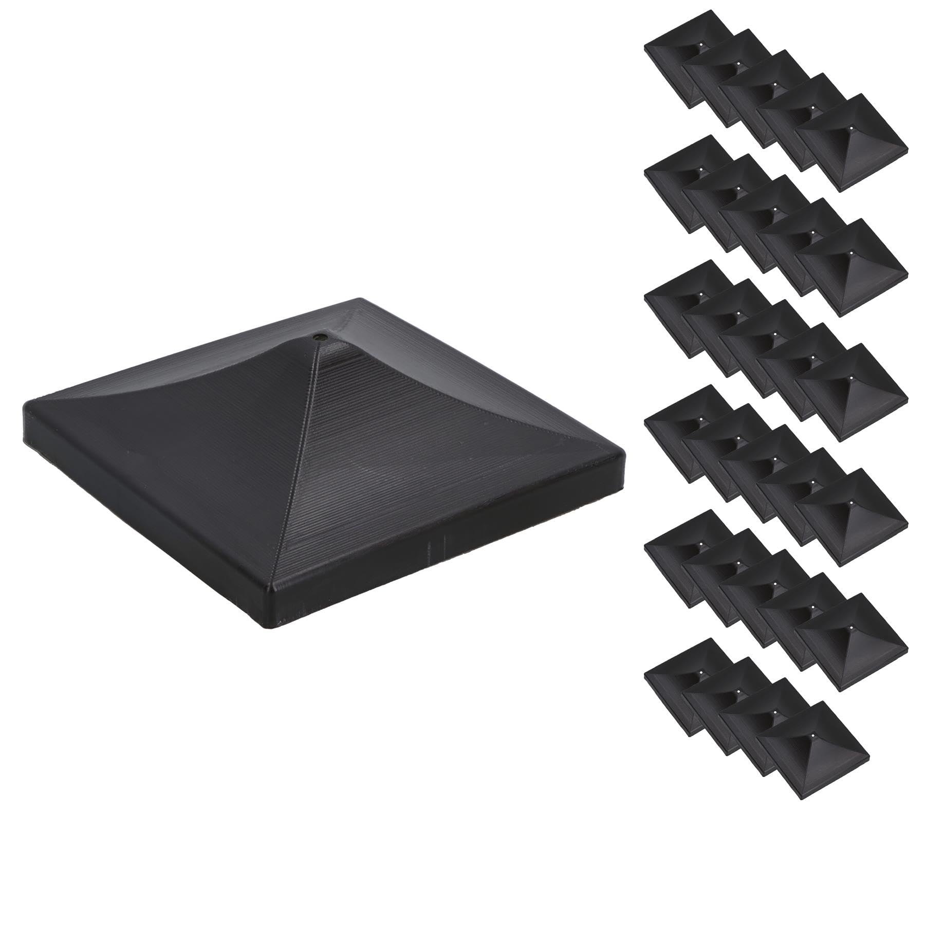 Plastic Fence Post Caps for Fence Posts 75mm x 75mm Protector Cover 30pc