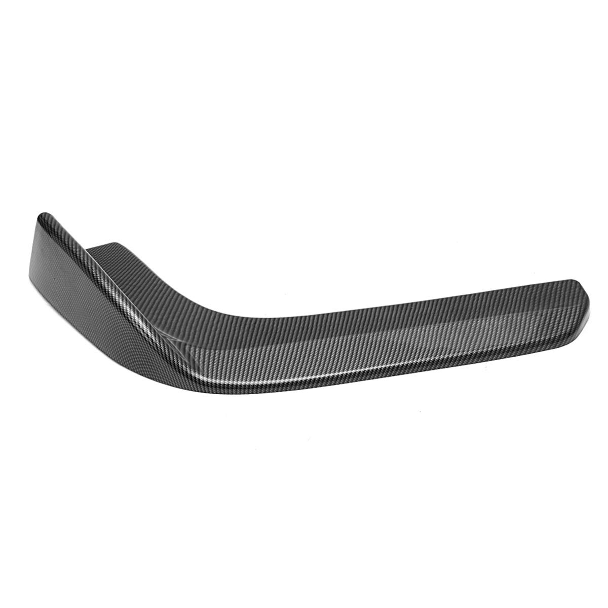 Auto Carbon Fiber Style Universal Winglet Typ Auto Frontstoßstange Lip Diffusor Deflektor Spoiler Splitter Canard Lip Body Kit Stoßstangenlippenabweiser