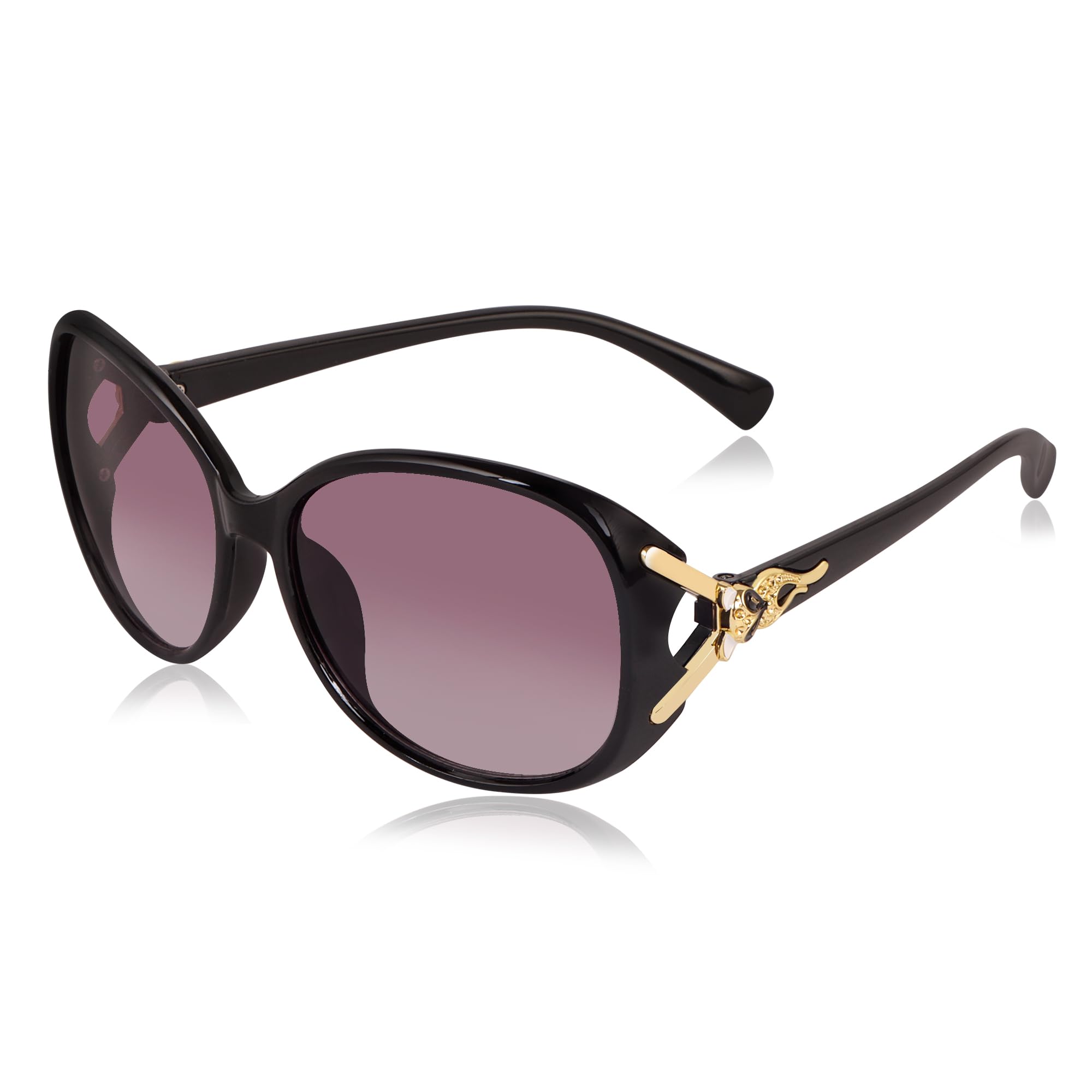 Sunglasses for Women Ladies Wrap Frame Sun Glasses UV Protection-image-14