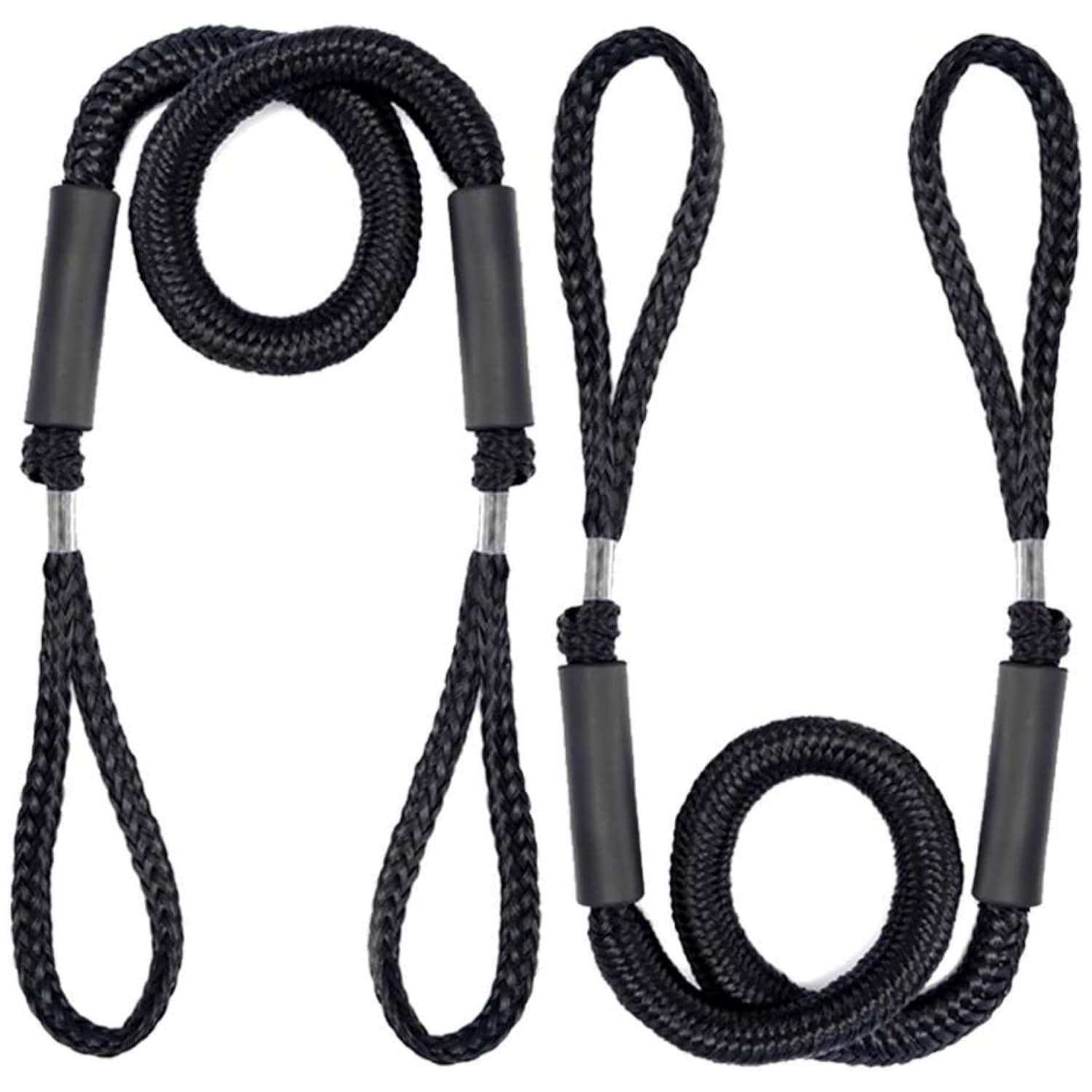 JT-HLM Bungee Dock Line, Mooring Rope for Boats,Dock Lines,Chalk Line Anchor,Bungee Dock Lline Mooring Rope, 6-Feet for Boat,Yacht (2)