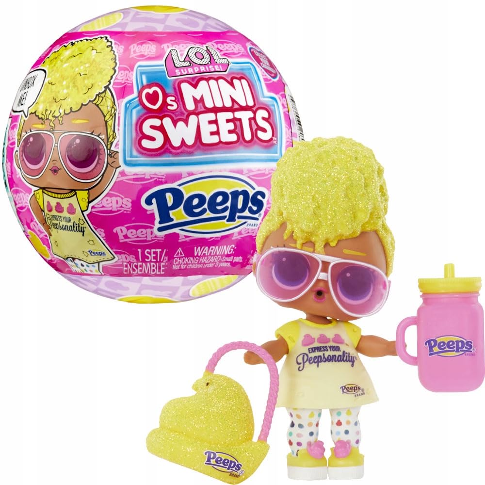 LOL Surprise Loves Mini Sweets Peeps Tough Chick: Bambola Edizione Limitata Con 7 Sorprese (Primavera)