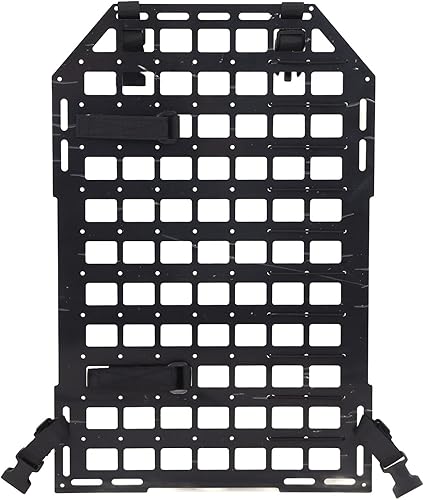 21.65x14.17in Backseat Storage Holder, Backseat Car Organizer Molle Insert Panel with Fastening Straps for Cars SUVs