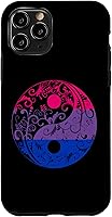 Vista 10 de iPhone 14 Pro Bi Pride Yin Yang Bisexual Bisexualidad Bisexual Orgullo Bisexual Funda LGBTQ