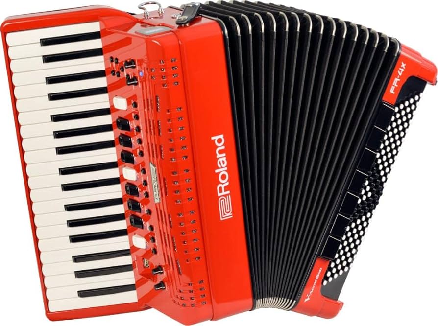 Amazon | ローランド Roland FR-4X RD V-Accordion レッド