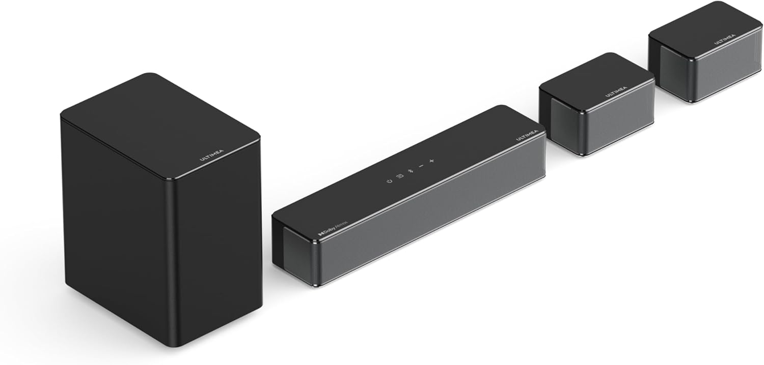 ULTIMEA 5.1 Soundbar for TV, Surround Sound System, Home