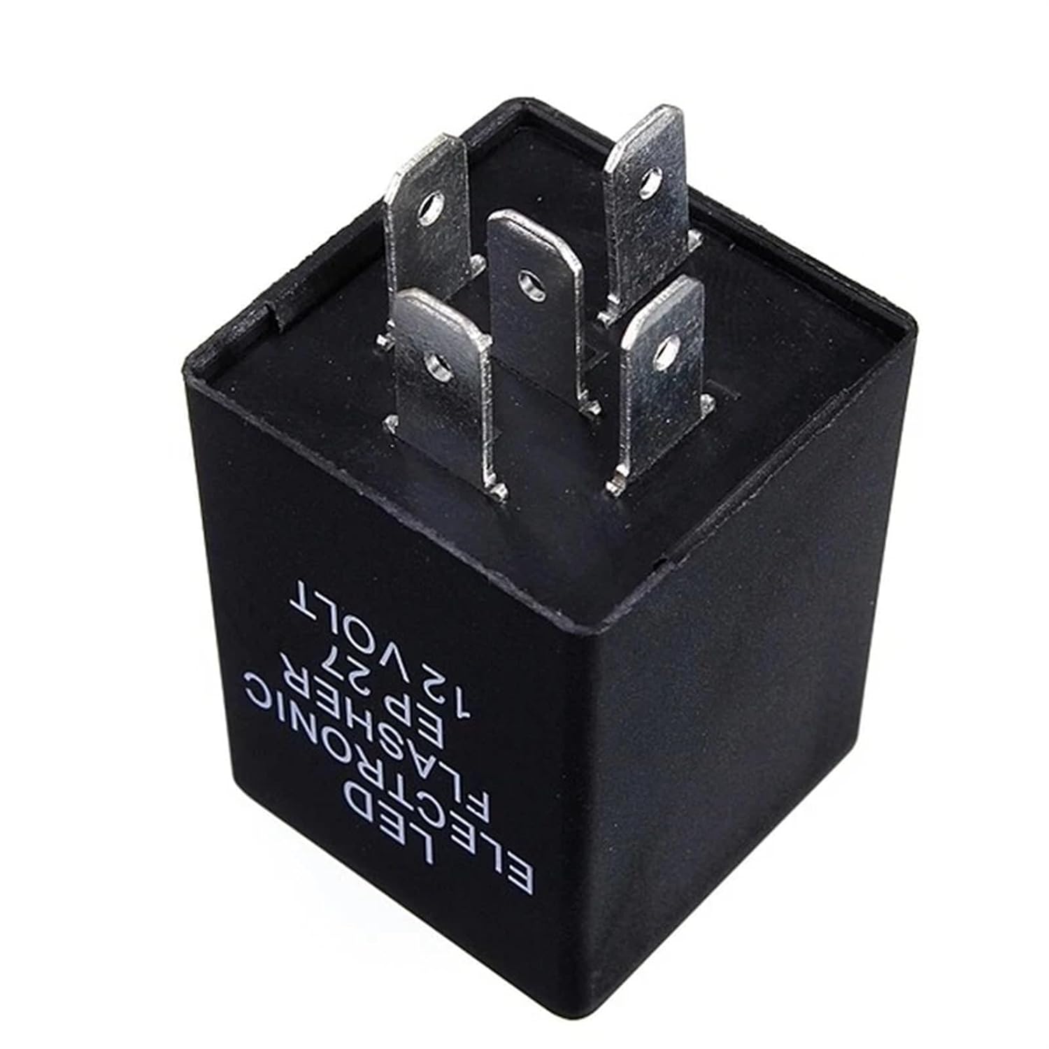 5P Car Motorcycle Bike Tricycle Led Flasher Relay12V Electronic Adjustable Freauency Turn Signal Light Blinker Car Accessories