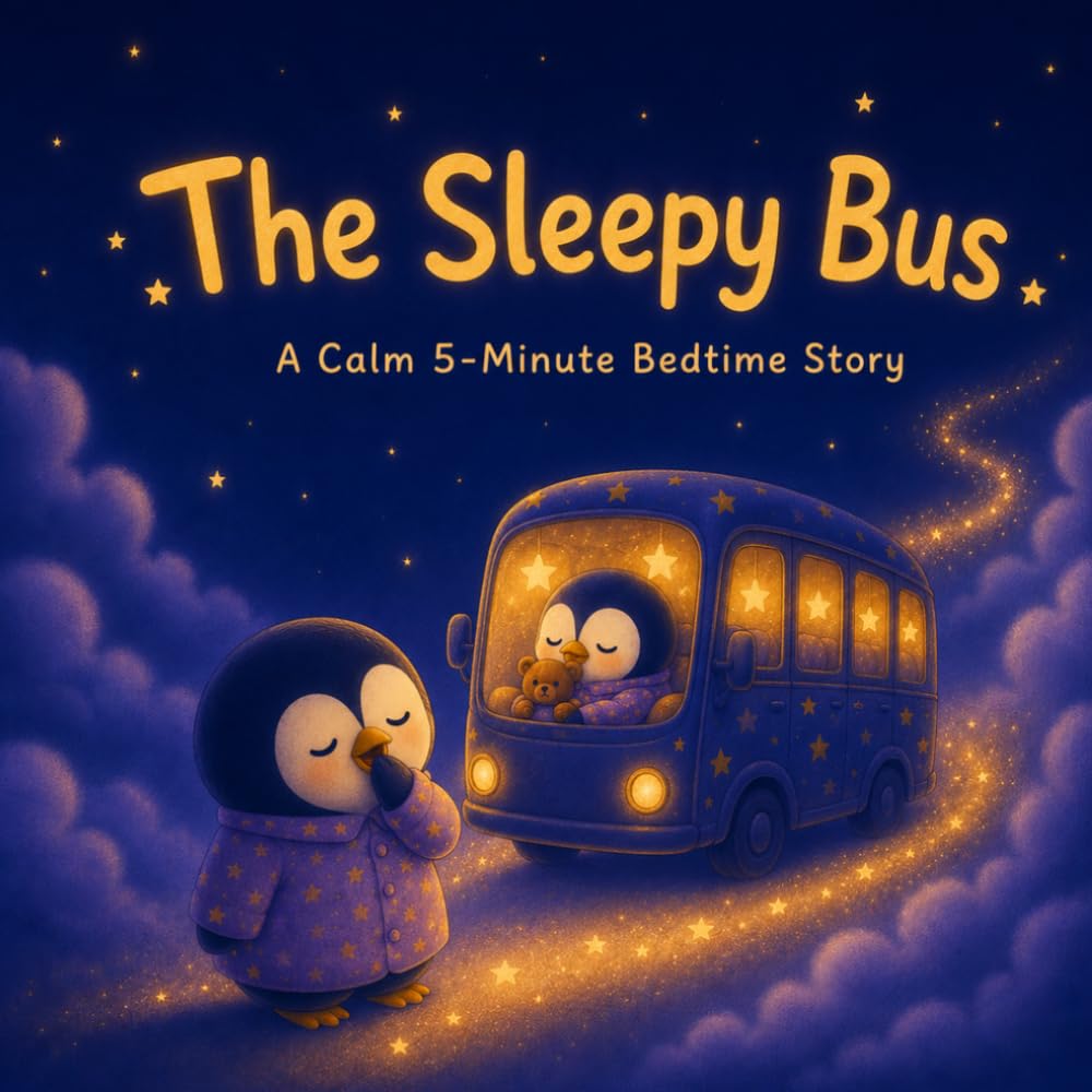 The Sleepy Bus: A Calm 5-Minute Bedtime Story