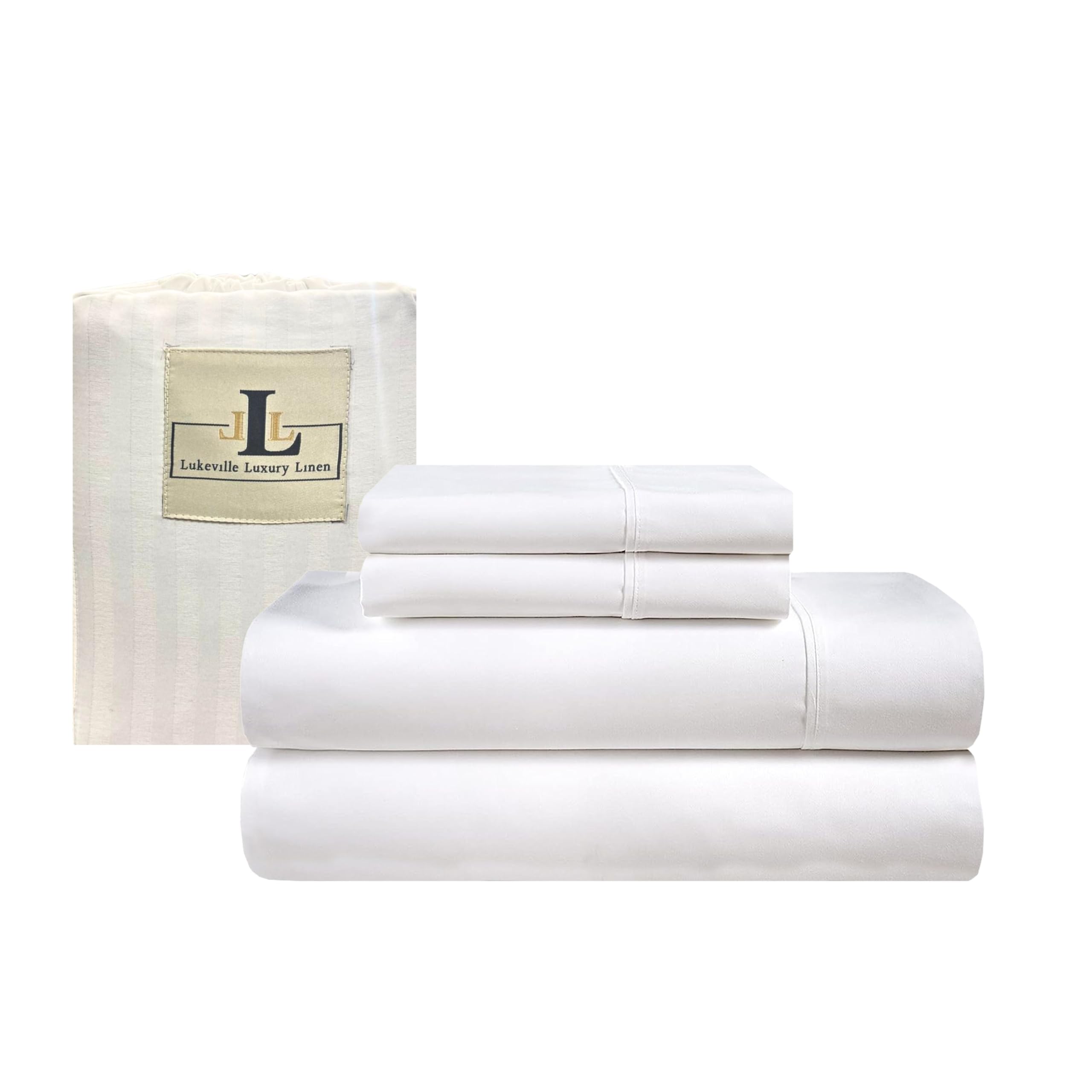 Lukeville Luxury Linen Twin XL Sheet Set