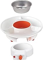 Vista 6 de MasterChef Fabricante de Fondue de Chocolate - Imprescindible para la Fiesta de Navidad - Set de Olla de Fondue Eléctrica para Postres con 4