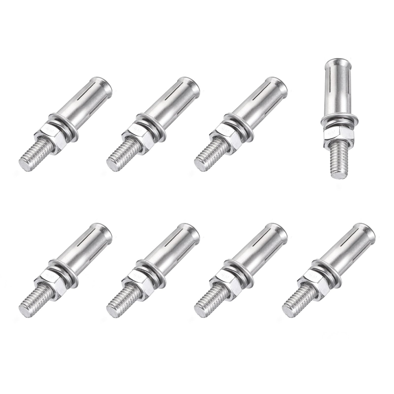 TA-VIGOR M8 Expansion Bolts 304 Stainless Steel 50mm Anchor Bolt 8pc