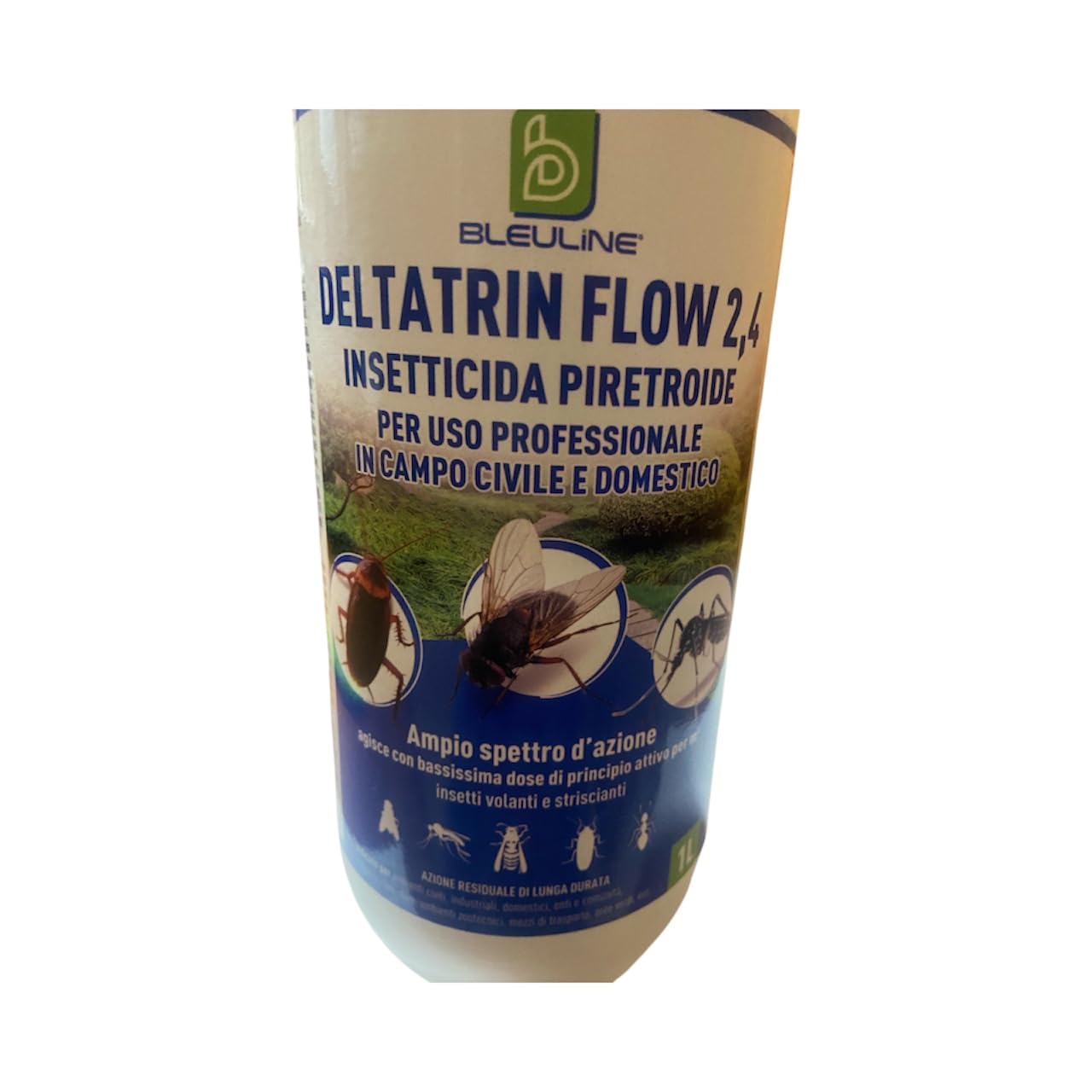 Deltatrin flow 2,4 in flacone da 1 lt insetticida concentrato