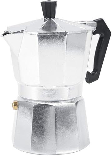 Miniatura 2 de Cafetera expresa, cafetera italiana de 36912 tazas, cafetera para cocina, oficina, hogar (10.1 fl oz, 6 tazas)