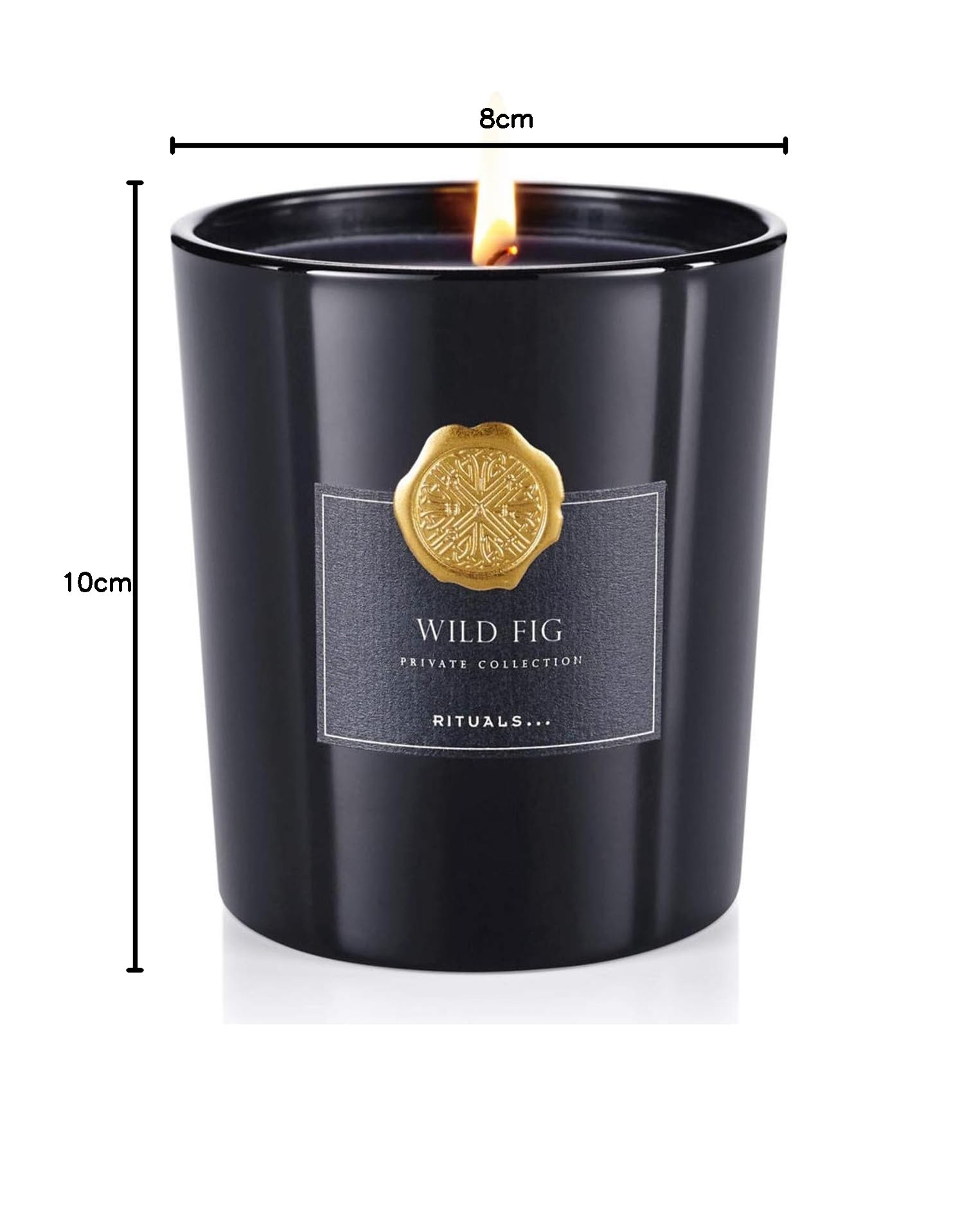 RITUALS WILD FIG świeca 360 g, czas palenia 60 godzin świece zapachowe różne zapachy Rituals do wyboru na tej stronie, w zestawie chusteczki pielęgnacyjne FILABE