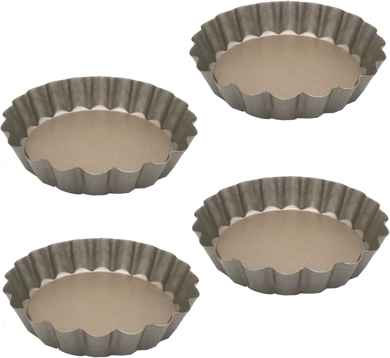 Tart Pan, with Removable Bottom, Mini Tart Pans 3.5 Inch