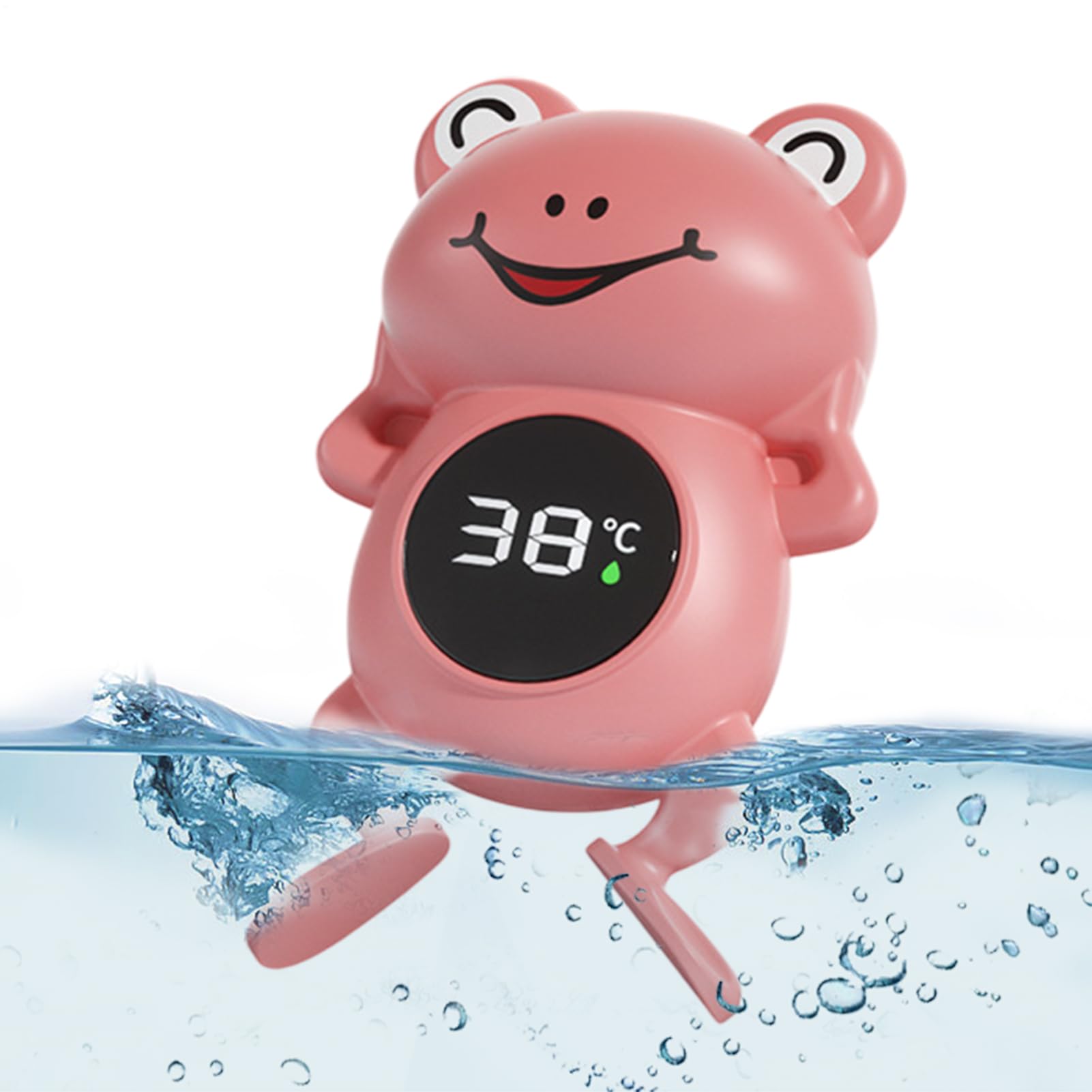Termómetro de agua para bebé,Termómetro de baño de bebé lindo de dibujos animados impermeable Termómetro de bañera,Termómetro de Bañera, Termómetro de Ducha Tipo-C Para, Niños, Hogar