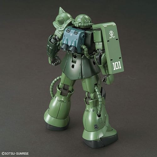 Miniatura 5 de Bandai Hobby - Gundam The Origin - #25 Zaku II Tipo C-6R6, Bandai Spirits HG 1144 Model Kit