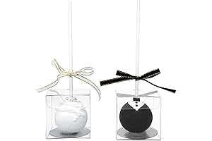 Clear Favor Boxes 2x2x2 Inches: Cake Pop Boxes with Hole Top