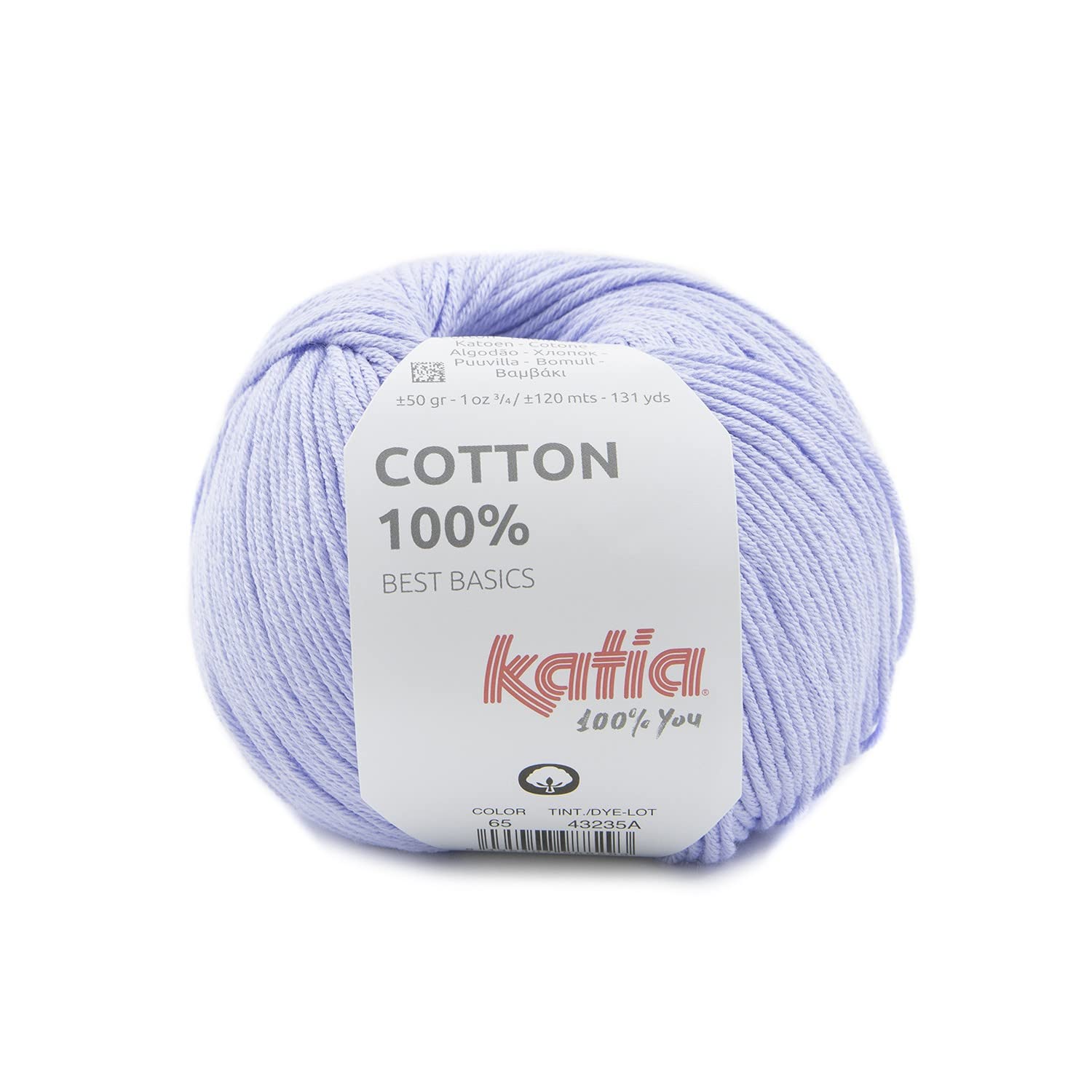 Essence by Concept de Katia, pelotes de 50 g, 135 mètres (100 - Écru