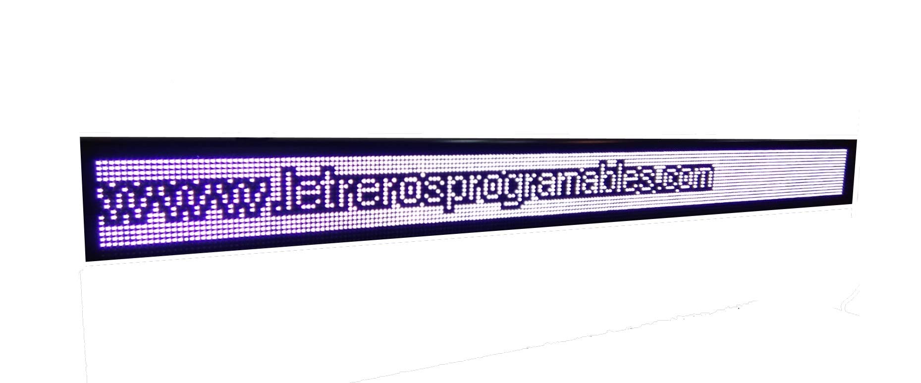 Letrero programable LED - Cartel para exterior - Pantalla publicitaria LED - Display programable