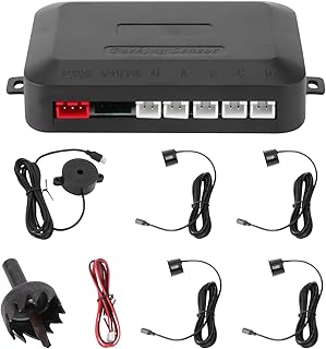 Sensor de estacionamento para carro, sensor de estacionamento reverso para carro, alarme sonoro, de detector de alarme para carro