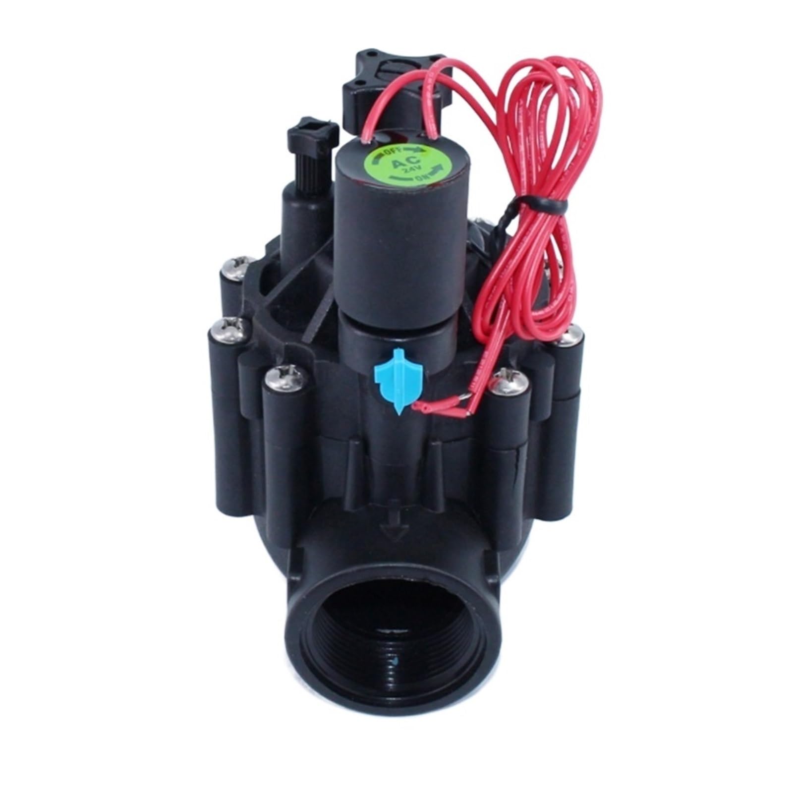 Elettrovalvola for irrigazione da 1,5 pollici 1-1/4 Acqua a ritenuta DC 22v0 110v 24v 12v for giardino DN40 DN32(BSP-12VDC,1.25 Inch)