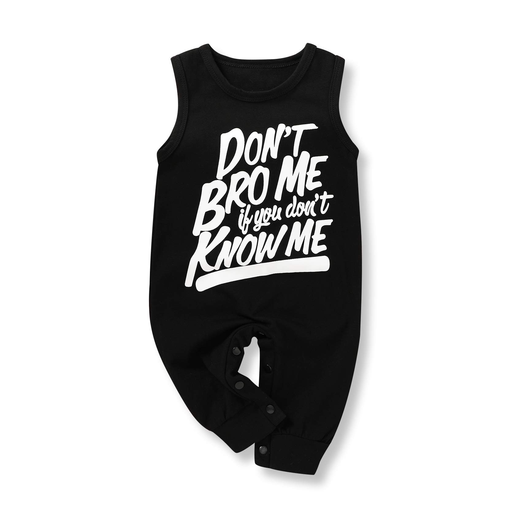 MAMAMI Newborn Baby Boy Cotton Jumpsuit Infant One Pieces Sleeveless Romper Cool Summer Outfit Clothes