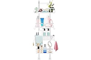 4-Tier Over the Door Shoe Organizer for Efficient Storage