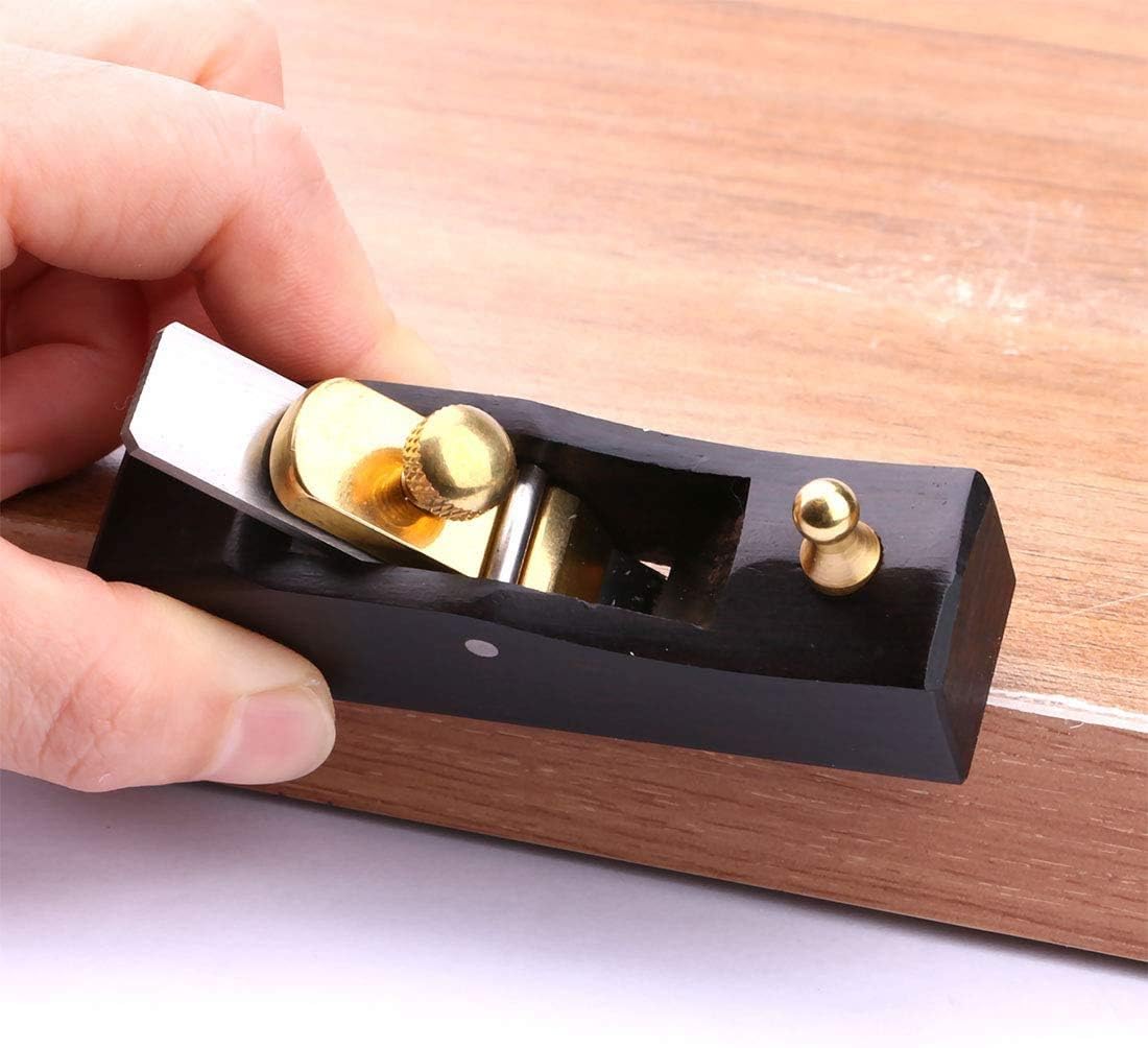 Mini Wood Plane, Mini Hand Planer for Woodworking, DIY Small Hand Planer Wooden Carpenter Woodcraft Tool for Trimming, Wood Planing, Surface Smoothing