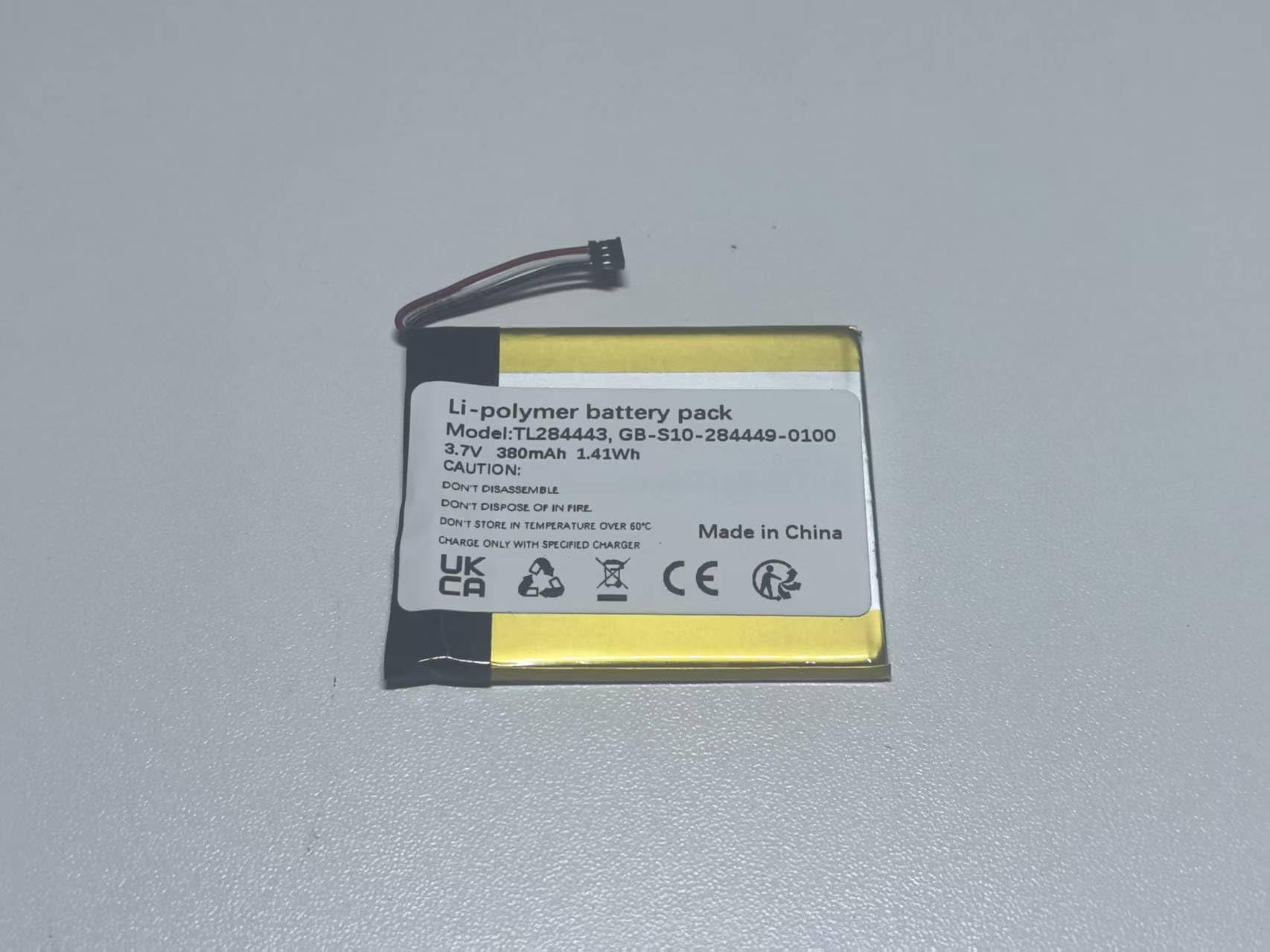 Replacement Battery for Nest Learning Thermostat (2nd & 3rd Gen) - Replaces GB-S10-284449-0100 / TL284443