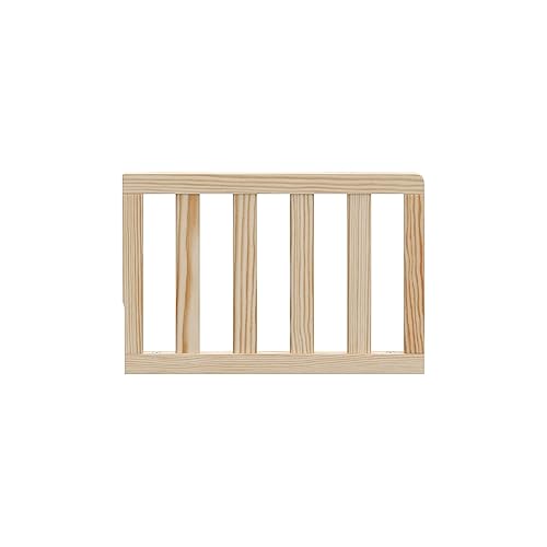 Graco Storkcraft - Barandilla de seguridad para niños pequeños con listones (natural)  Certificado GREENGUARD Gold, convierte la cuna Storkcraft