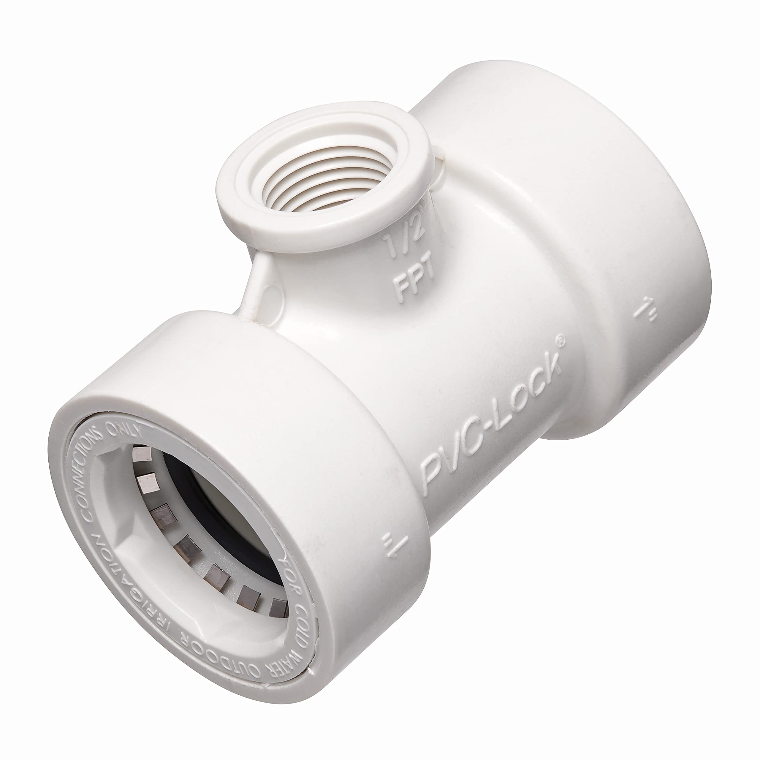 Orbit 35671 1 "PVC-Lock X 1/2" FPT tee