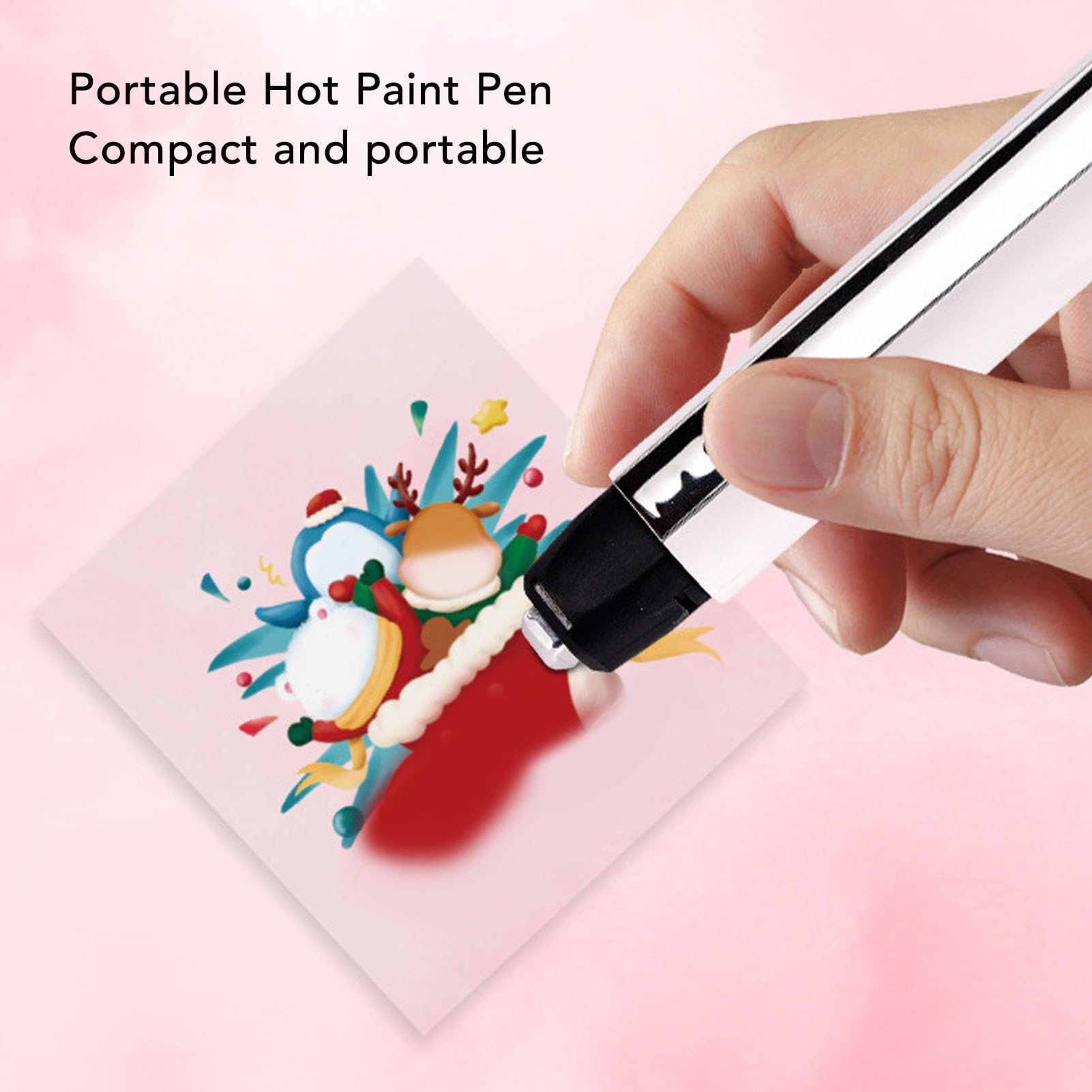 Mini Heat Press Machine - Portable Thermal Printer For DIY Clothes, Hats & Food Bag Sealing