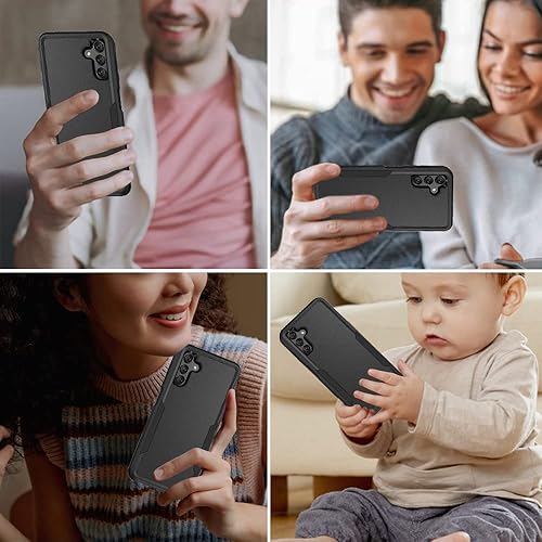 Miniatura 9 de Funda para Galaxy A13 5G, Samsung A13 5G con protector de pantalla, protección de cuerpo completo, funda de goma duradera para Samsung Galaxy A13