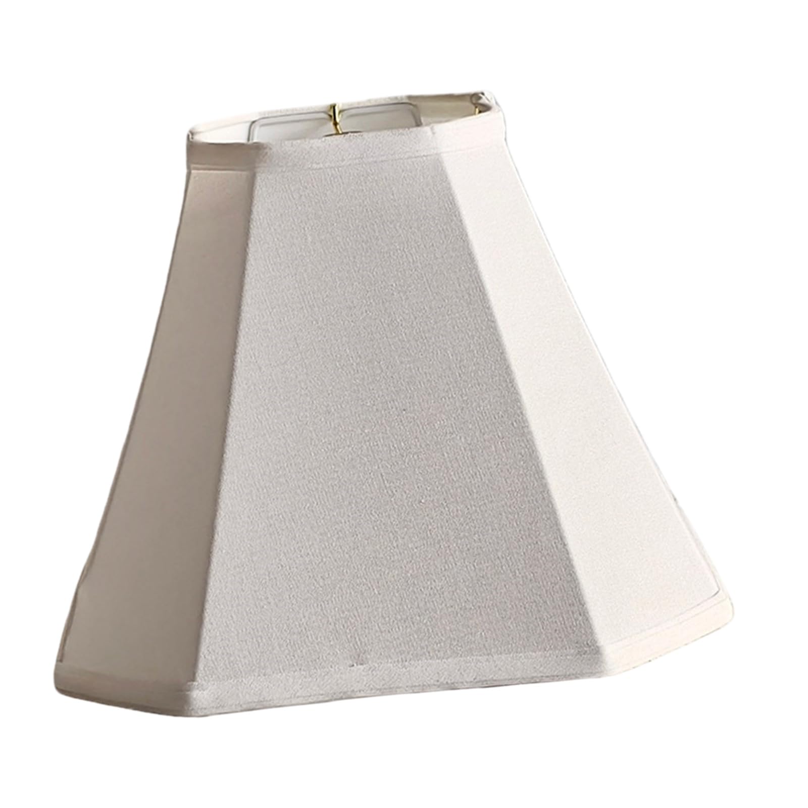 Kalttoy White Fine Iinen Lampshades Americans Styles Fabric Lamp Shade Soft Light Filtering For Table Floor And Pendant Lights Warm Light Fabric Lampshade