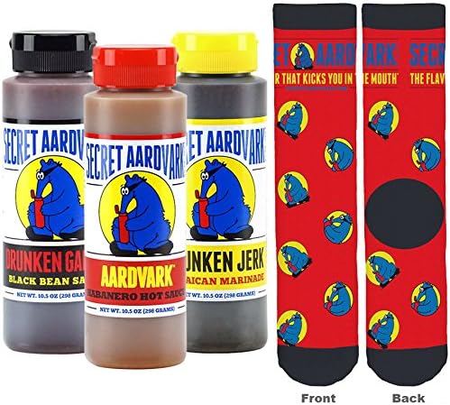 Secret Aardvark Gift Pack: Sauce + Socks